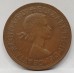 AUSTRALIA 1956Y. ONE 1 PENNY . MULE . RARE